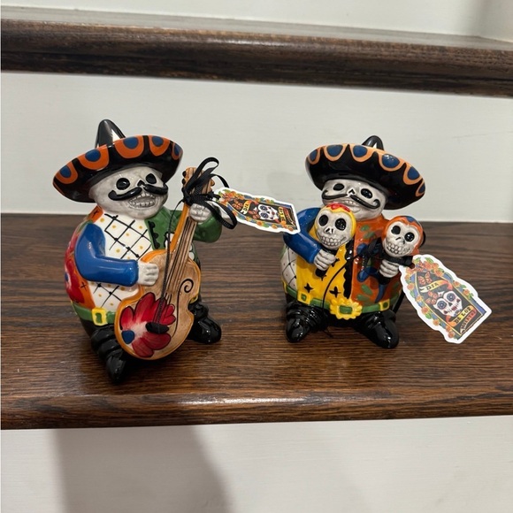BLUE SKY CLAYWORKS 2021 “DIA DE LOS MEURTOS” MARACHI BAND MEMBERS 
SET OF 2 - Picture 8 of 8